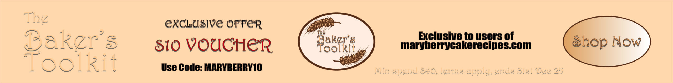 bakers toolkit offer banner