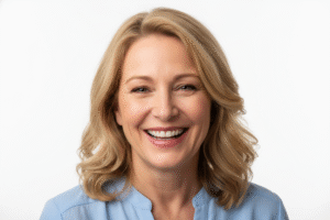 photo of blonde woman baker